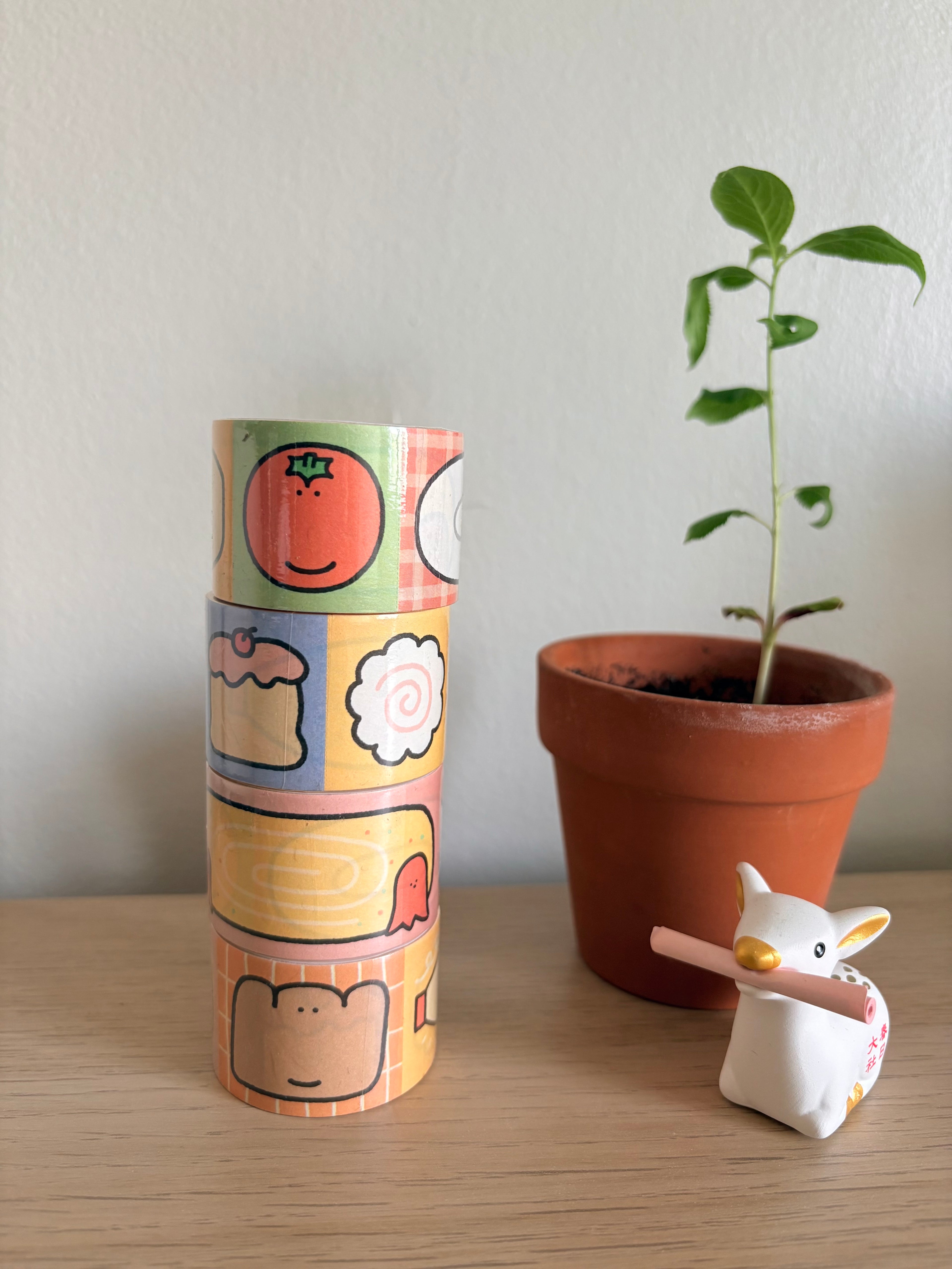 Food Doodle Memo Sticky Roll - Iconic