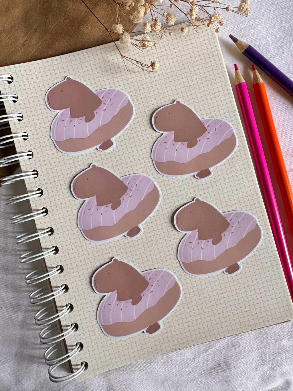 DoNut Swim Die Cut Sticker - Off Hours Ink